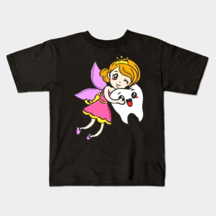 Mardi Gras Tooth Fairy Costume Original Gift Kids T-Shirt